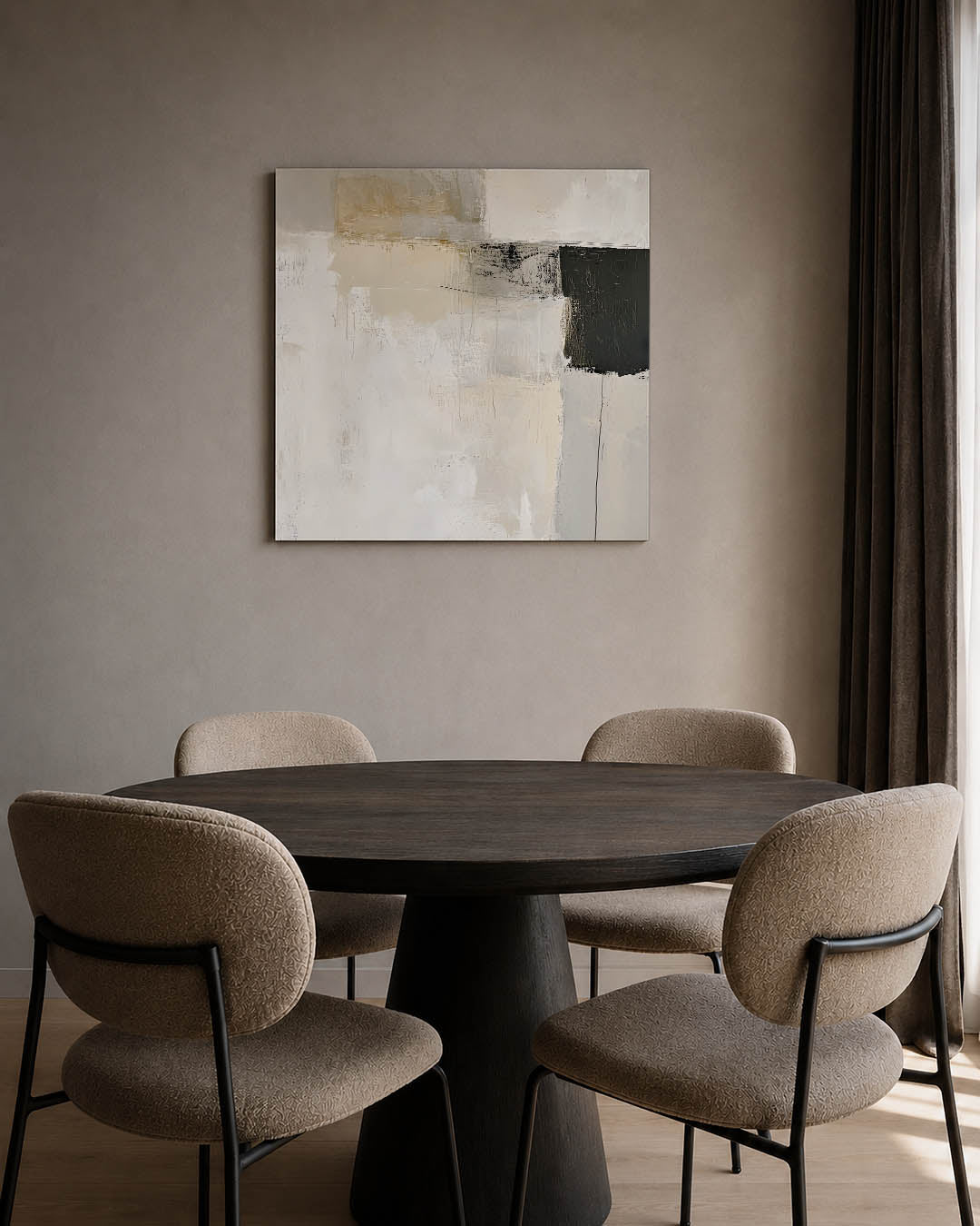 Neutrale compositie Kunstwerk