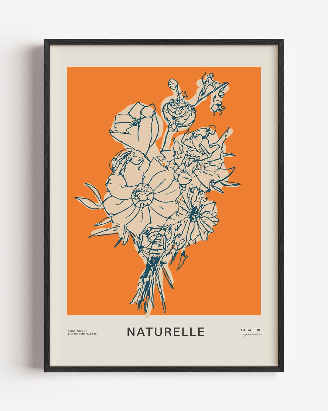 Bloemenpracht Poster Naturelle Poster-WallArtistic