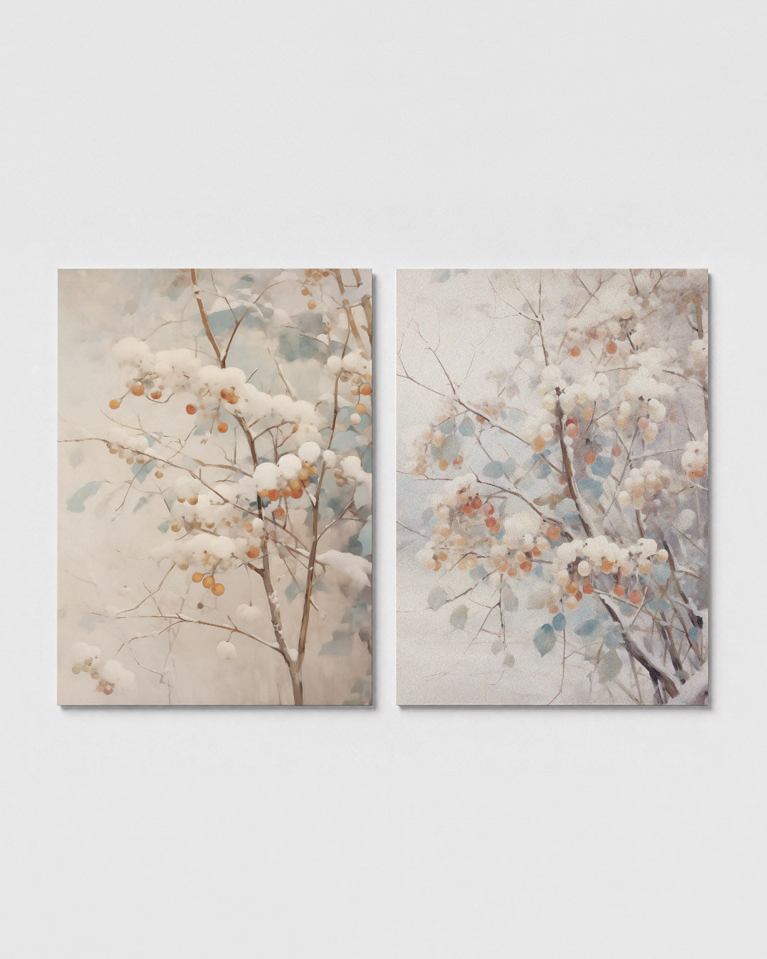 Winterse takken Posterset