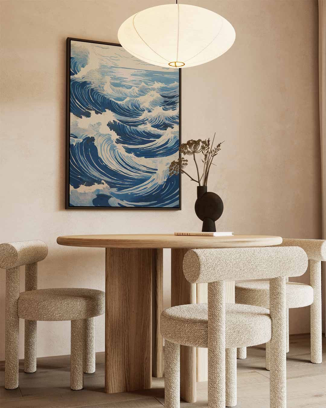 Golfen van de Oceaan Kunstwerk-canvas-dibond-plexiglas-wanddecoratie-WallArtistic