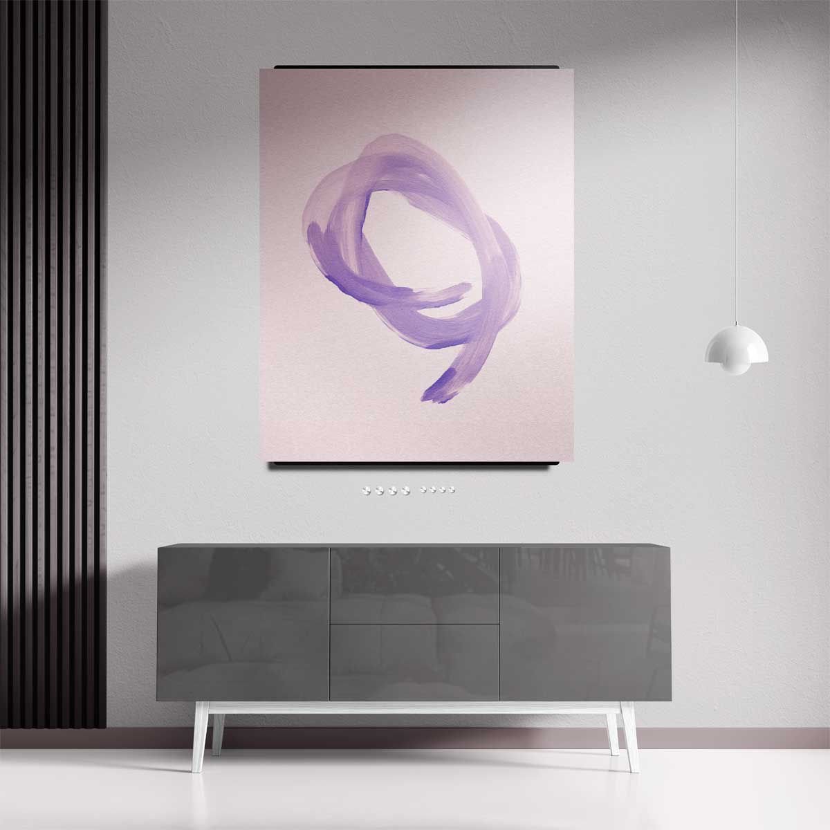 Dans van Lila Kunstwerk-canvas-dibond-plexiglas-wanddecoratie-WallArtistic