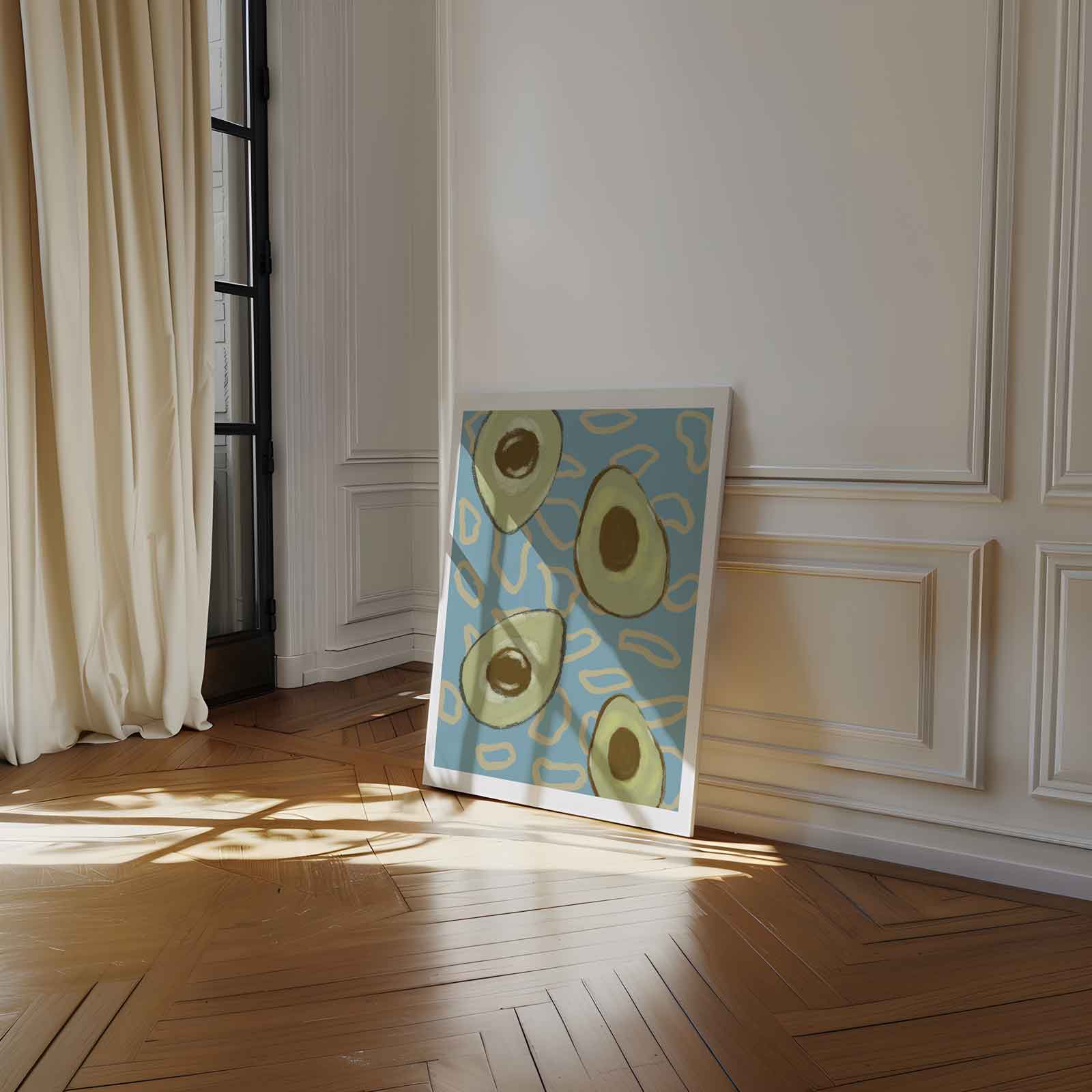 Avocado Droom Kunstwerk-canvas-dibond-plexiglas-wanddecoratie-WallArtistic