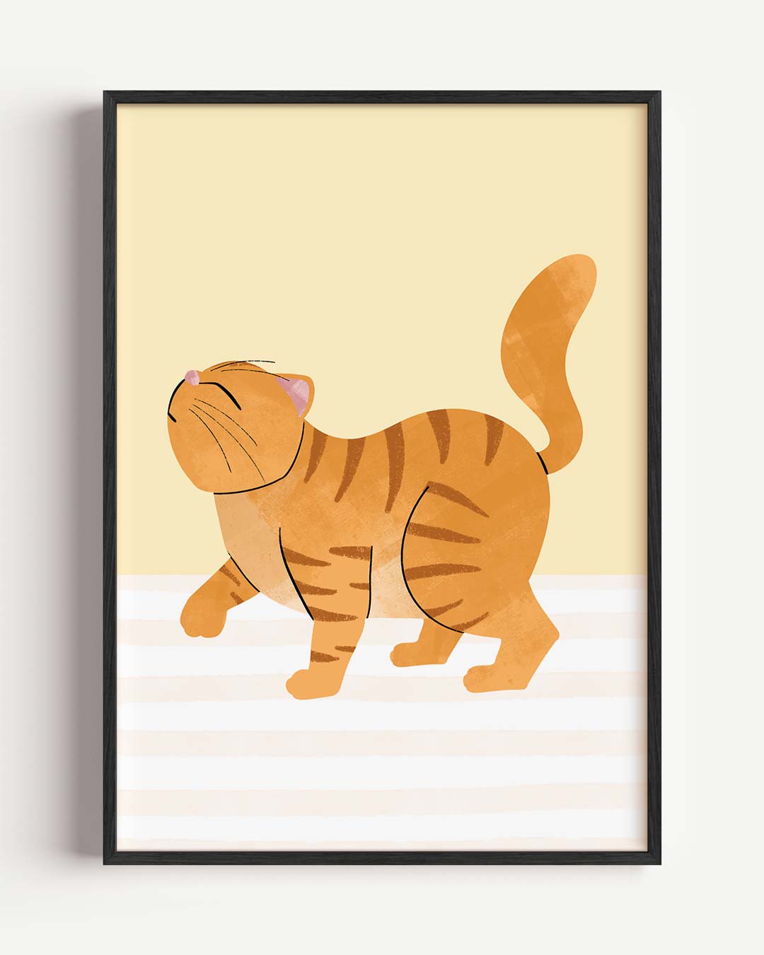 Dromerige Kat Illustratie Poster