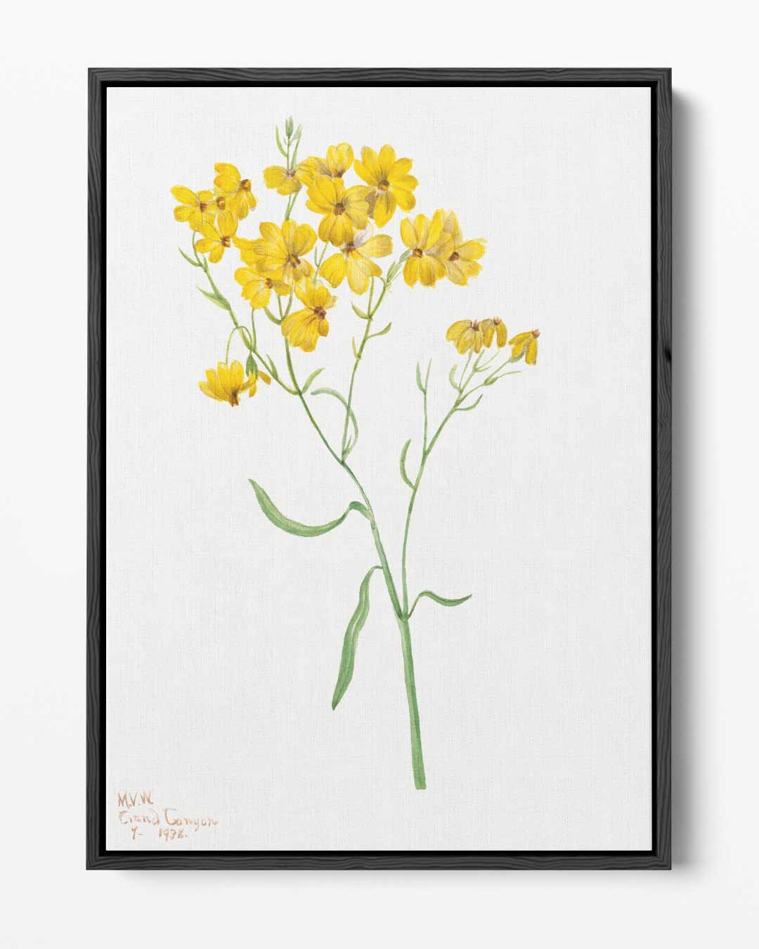 Zonneschijn in Bloei Kunstwerk-canvas-dibond-plexiglas-wanddecoratie-WallArtistic