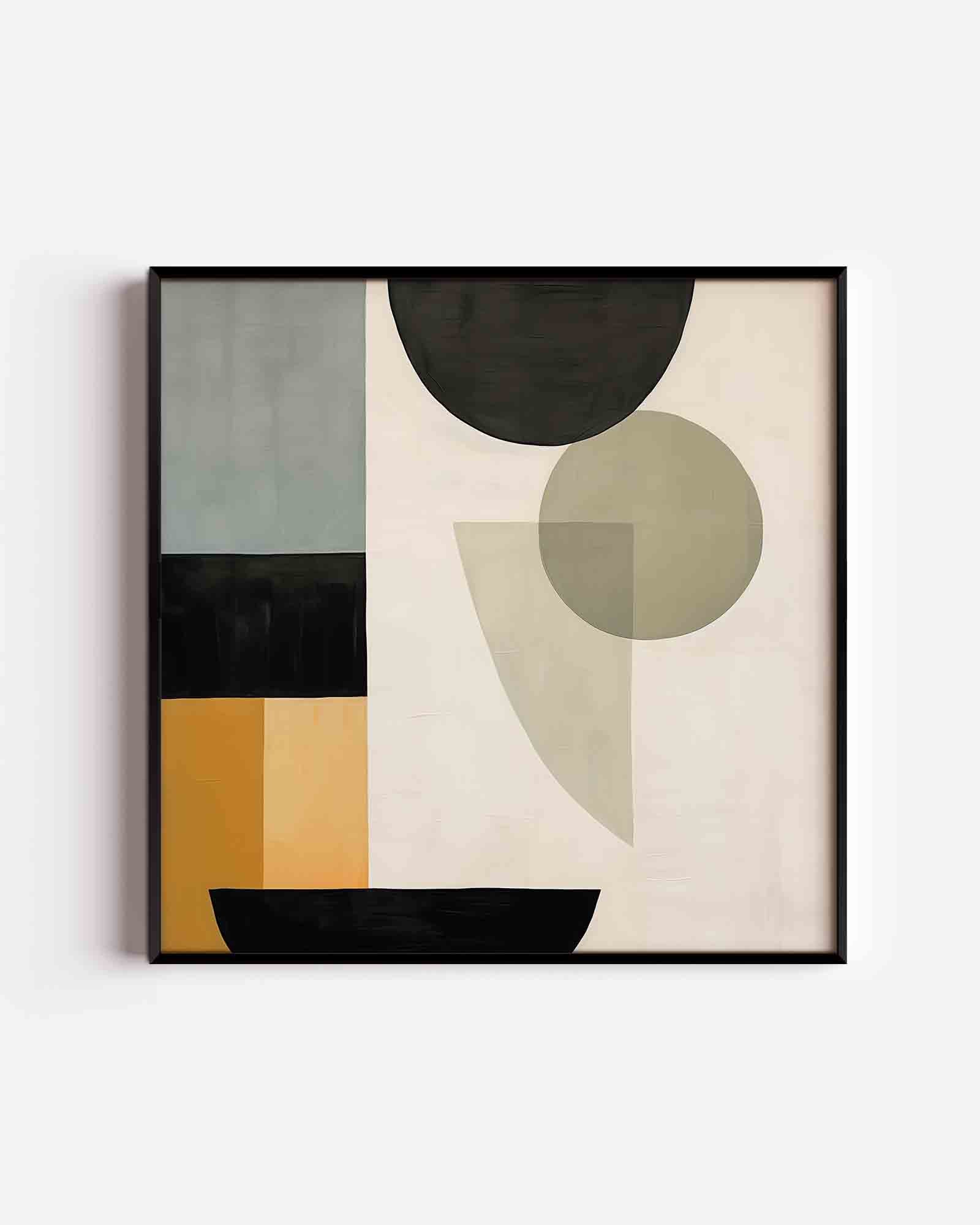 Abstracte vormen Poster