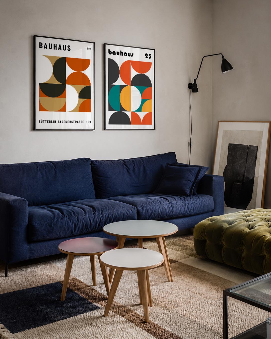 Vormenspel en kleur Posterset