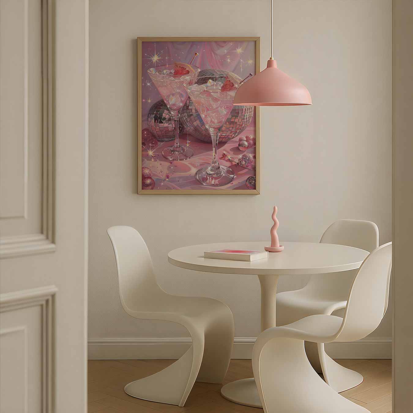 Sprankelende Glamour Cocktailposter