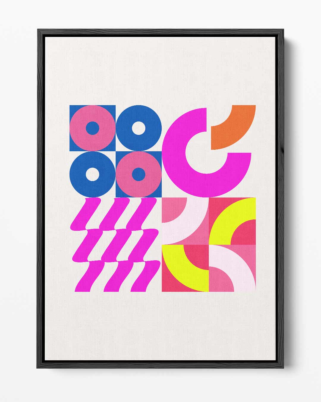 Kleurenexplosie Wanddecoratie Kunstwerk-canvas-dibond-plexiglas-wanddecoratie-WallArtistic