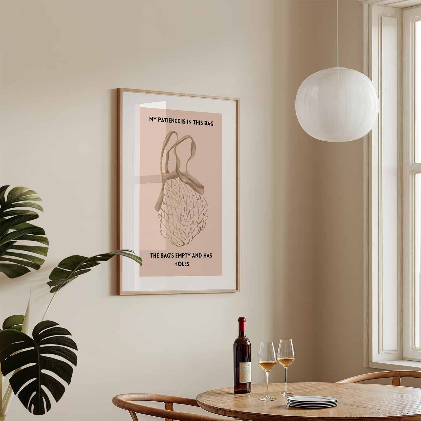 Grappige Quote Poster
