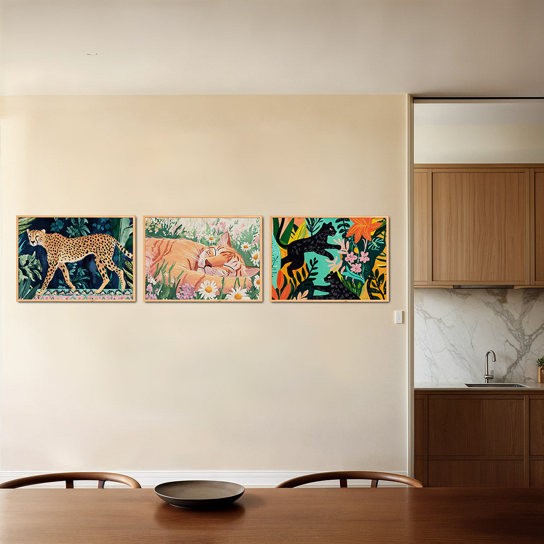Jungle elegantie Posterset