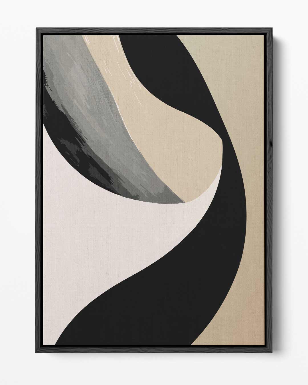 Elegante Abstracte Golf Kunstwerk-canvas-dibond-plexiglas-wanddecoratie-WallArtistic