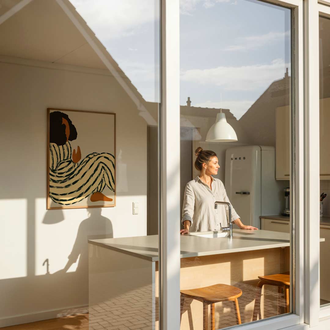 Relaxed Vibes in Stijl Poster-WallArtistic