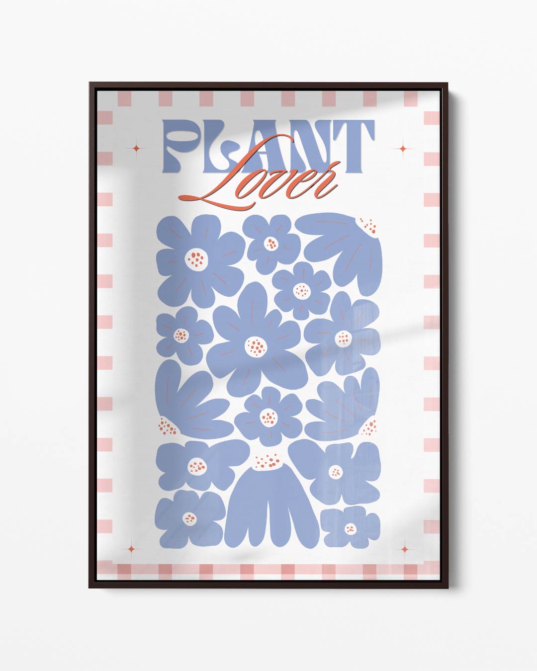 Bloemenliefhebber Poster Kunstwerk-canvas-dibond-plexiglas-wanddecoratie-WallArtistic
