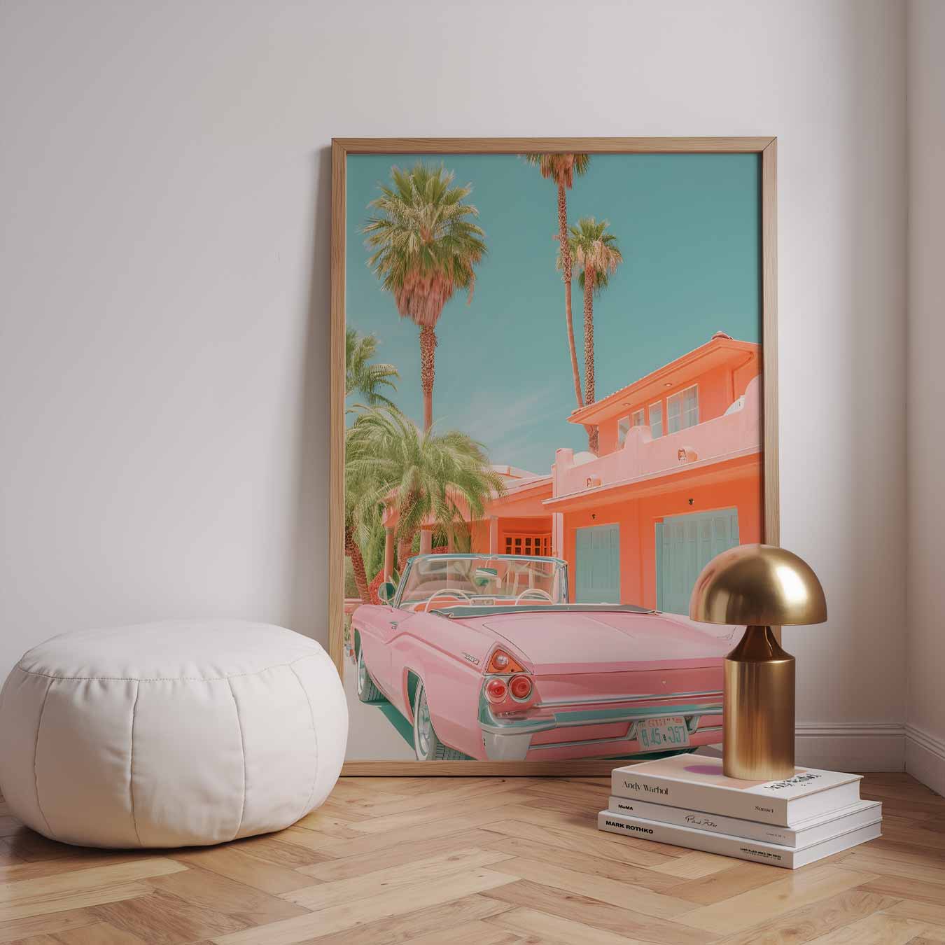 Retro Zomer Droom Poster