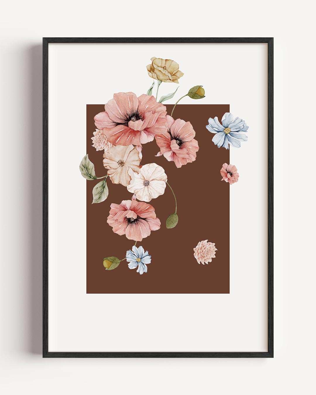 Bloemenpracht Wanddecoratie Poster-WallArtistic