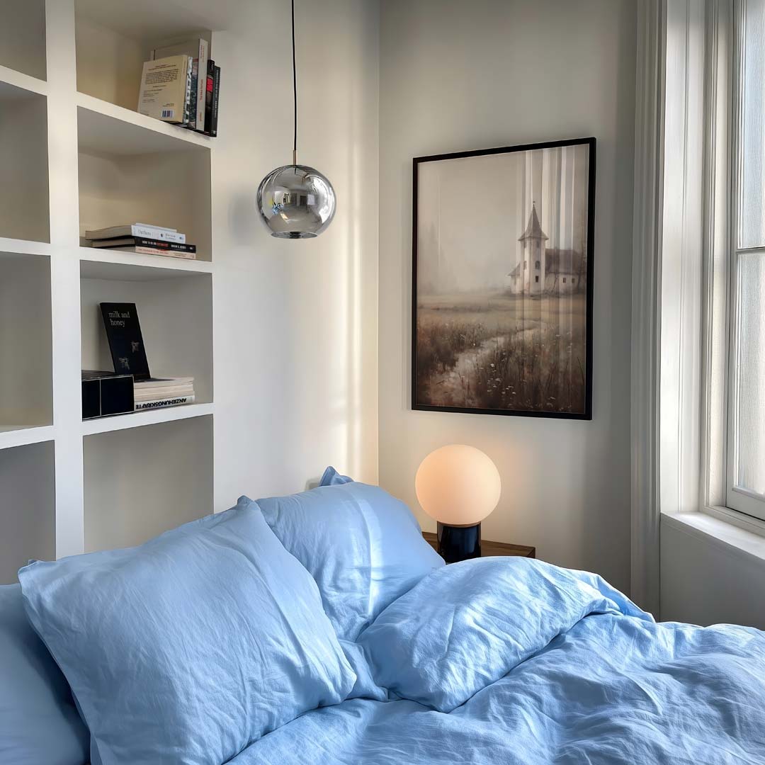 Mystieke Ochtendmist Poster-WallArtistic