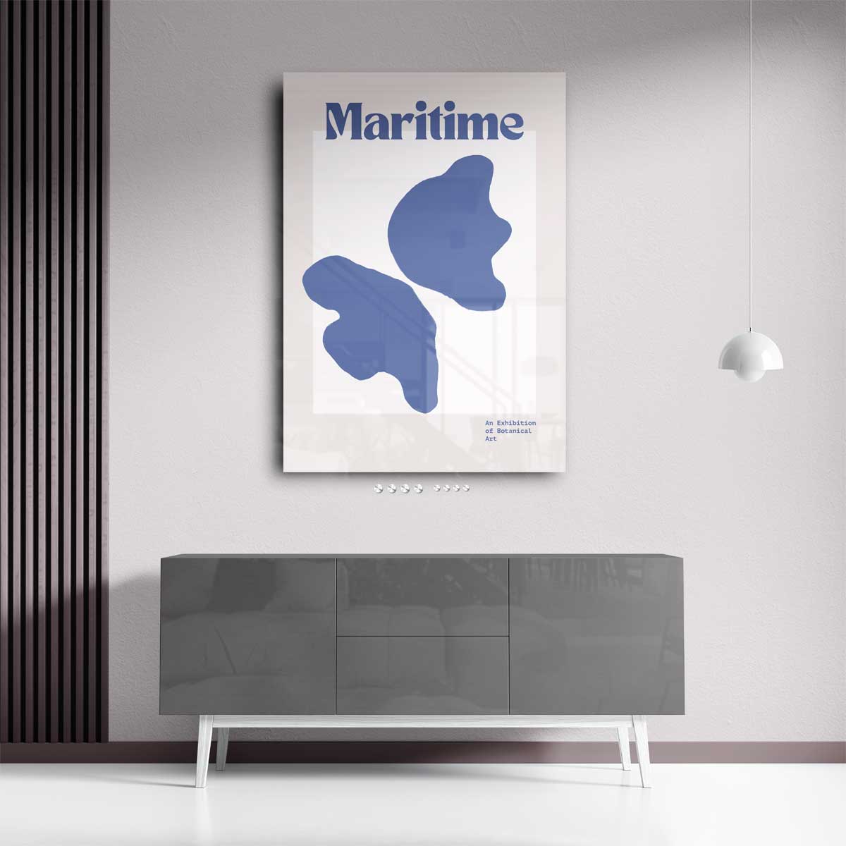 Maritiem Botanisch Mysterie Kunstwerk-canvas-dibond-plexiglas-wanddecoratie-WallArtistic
