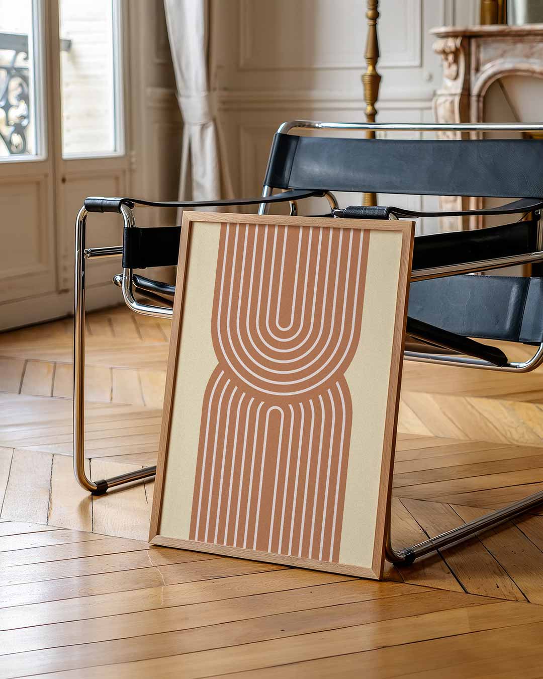 Retro Chic Art Deco Poster