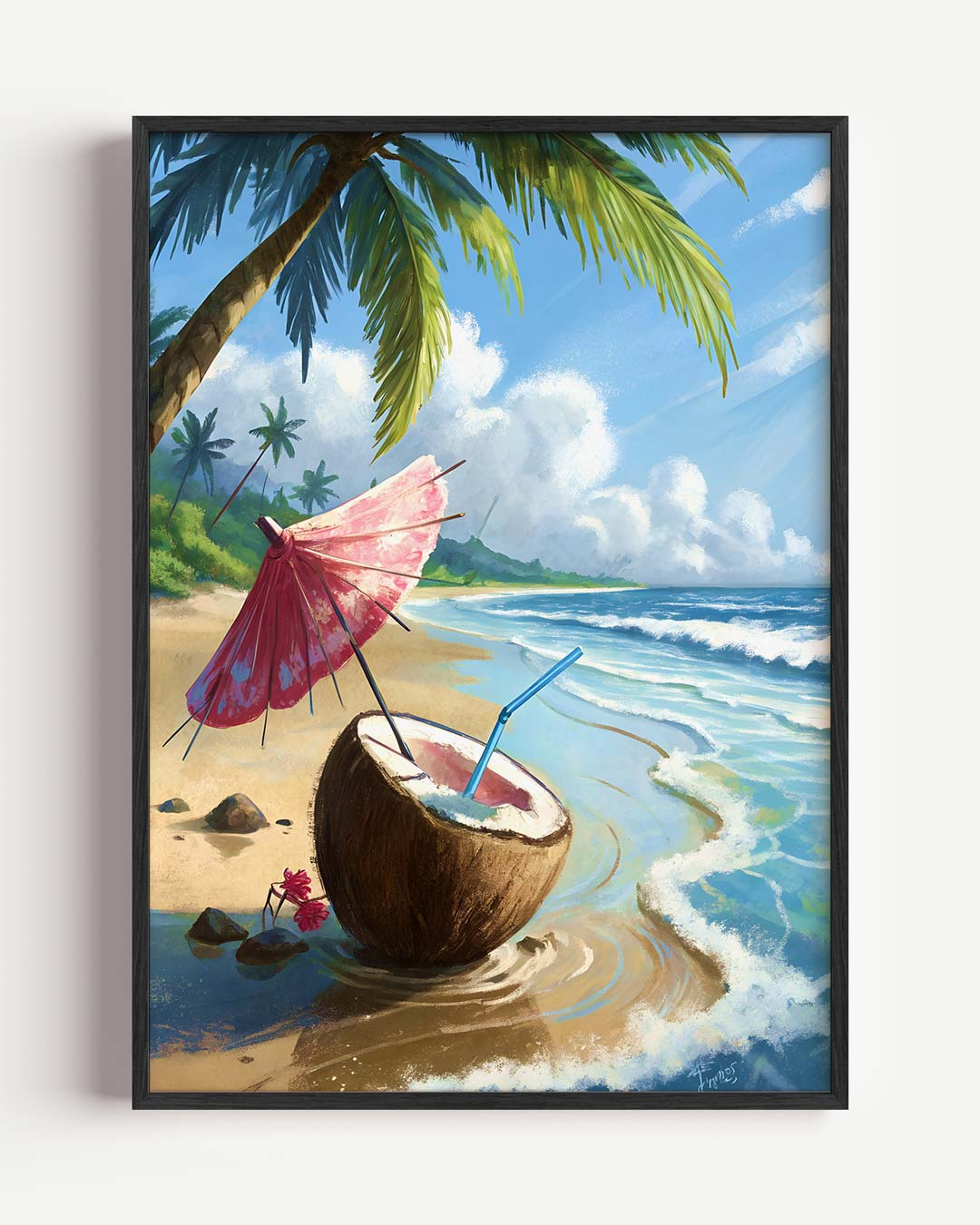 Tropische Paradijs Poster