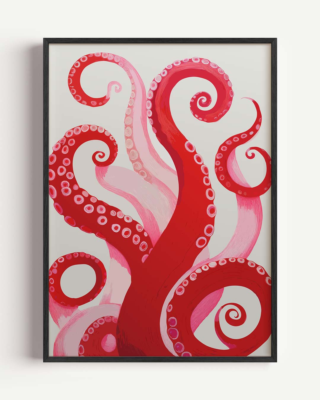 Octopus Tentakel Kunstposter