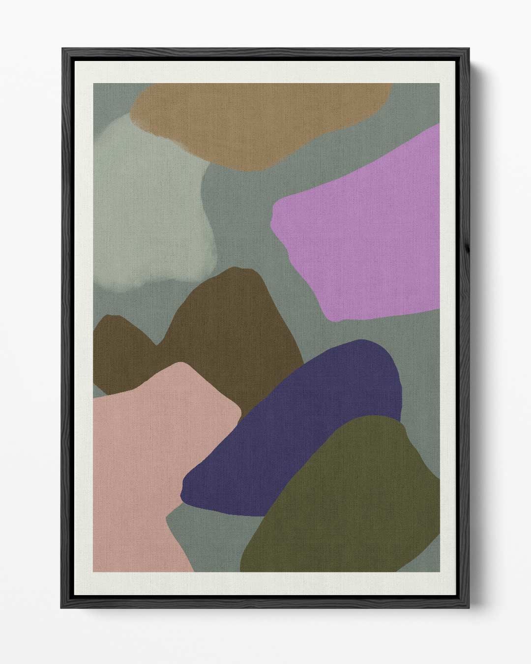 Kleurrijk Abstract Harmonie Kunstwerk-canvas-dibond-plexiglas-wanddecoratie-WallArtistic