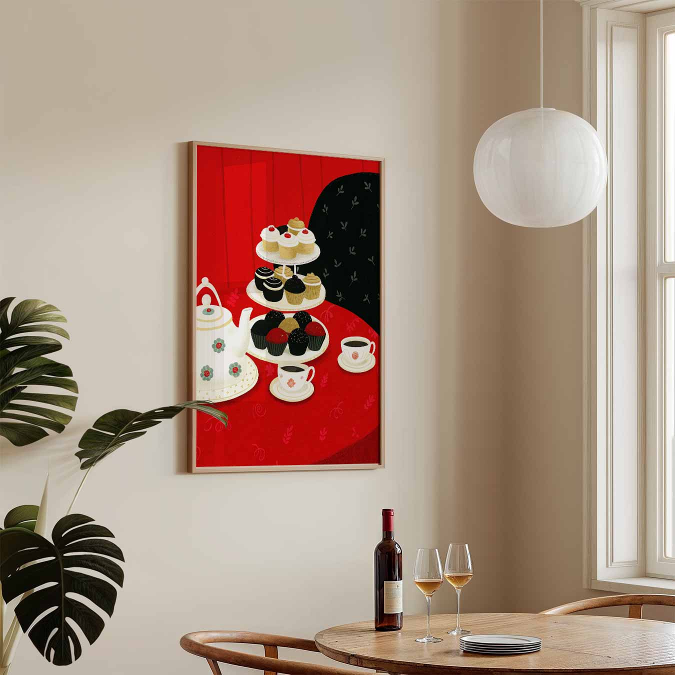 High Tea Verwennerij Poster