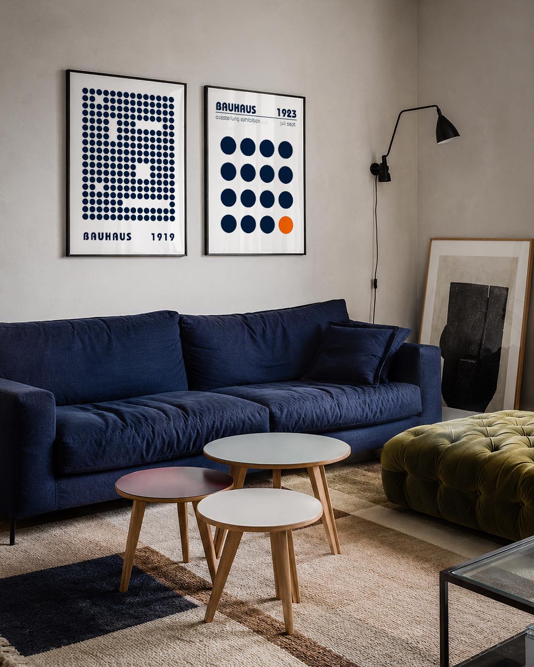 Puntpatroon en ritme Posterset