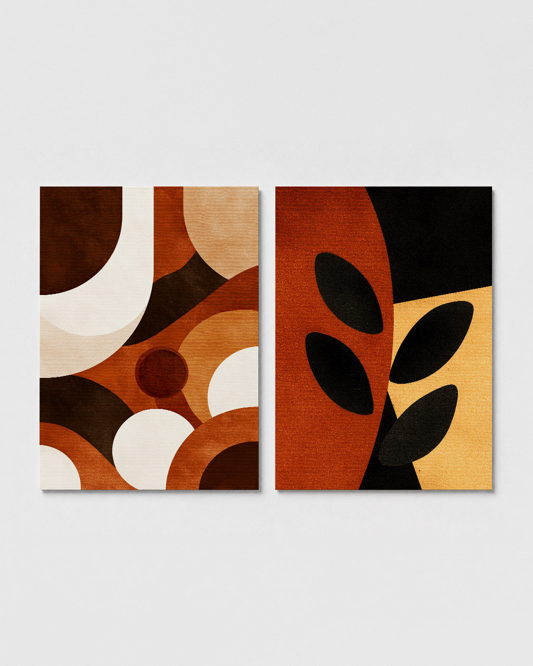 Vorm en kleurenspel Posterset