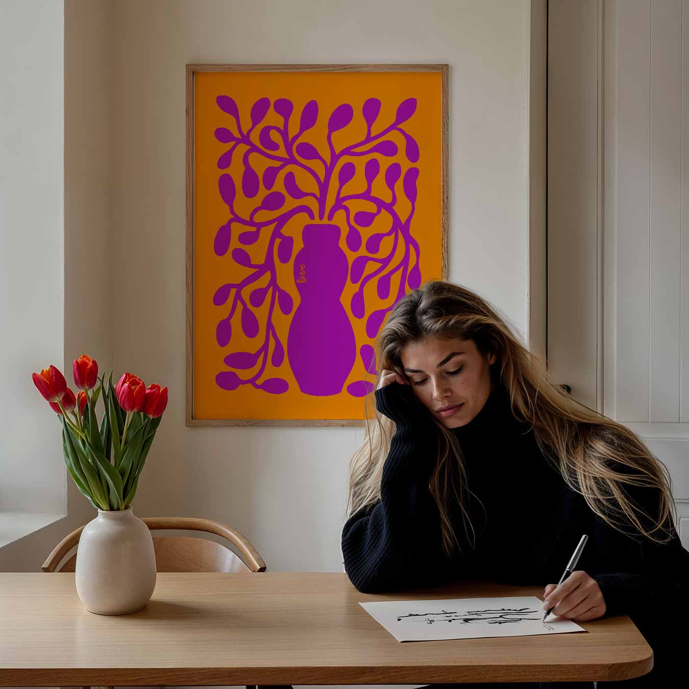 Moderne Botanische Kunstposter