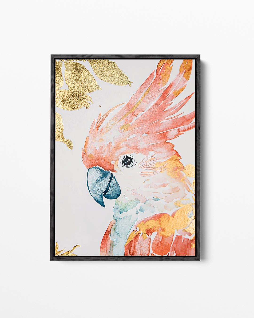 Vrolijke vogel illustratie Kunstwerk