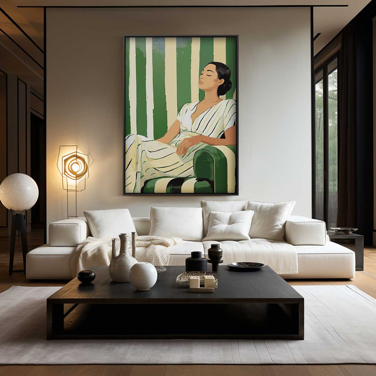 Ontspannen in Stijl Kunstwerk-canvas-dibond-plexiglas-wanddecoratie-WallArtistic