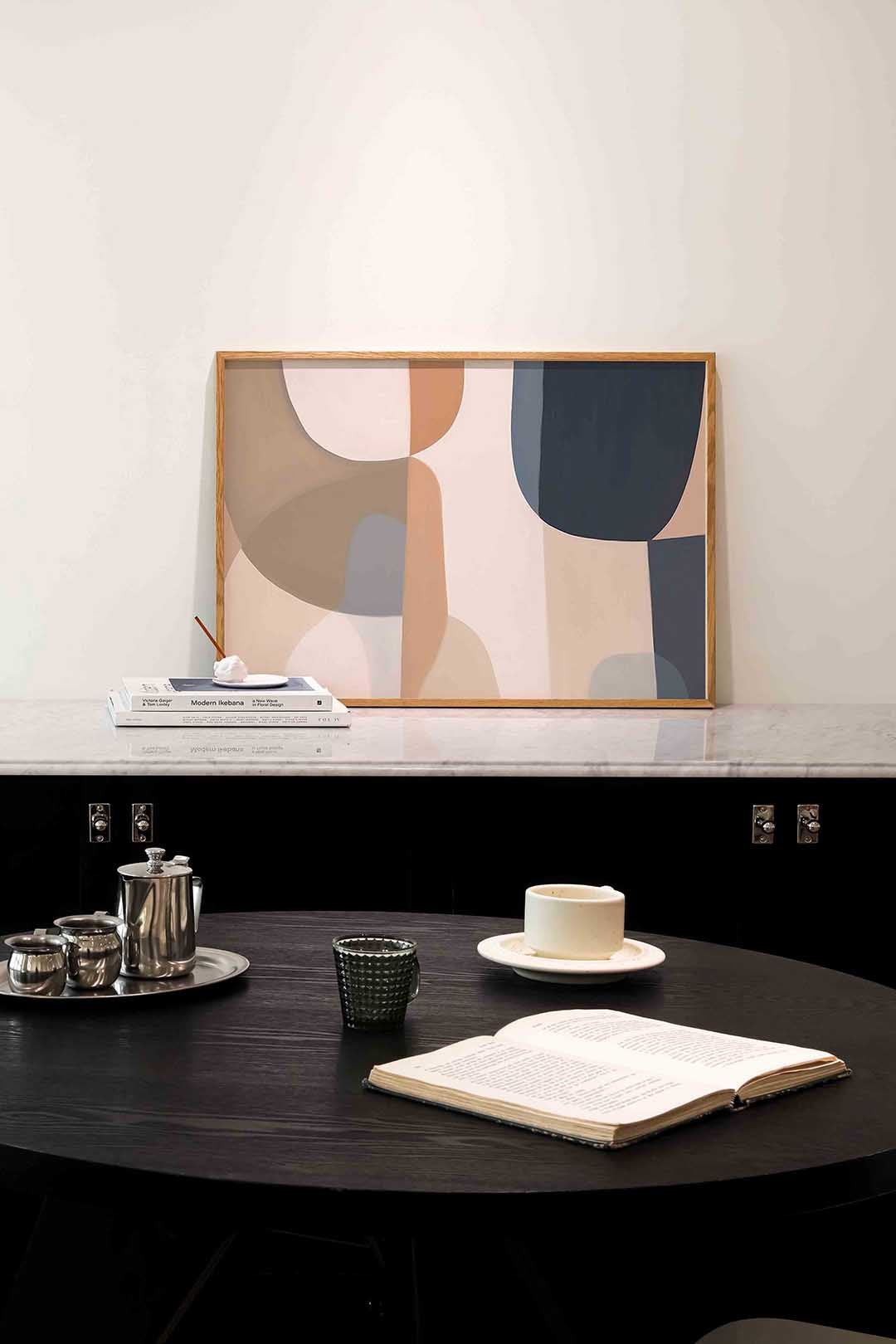 Abstracte vormen Poster