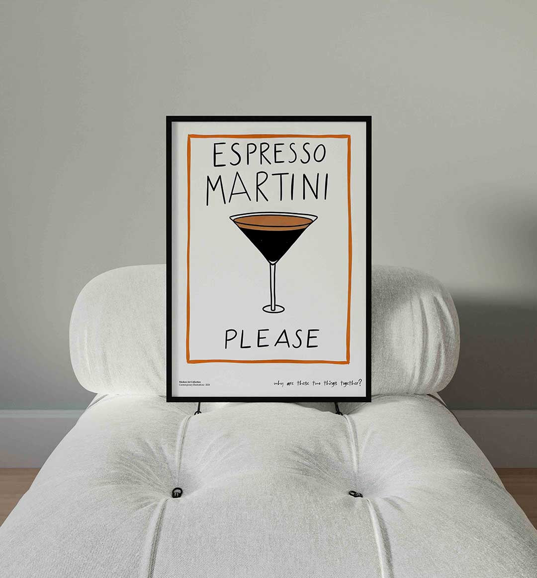 Espresso martini please Poster