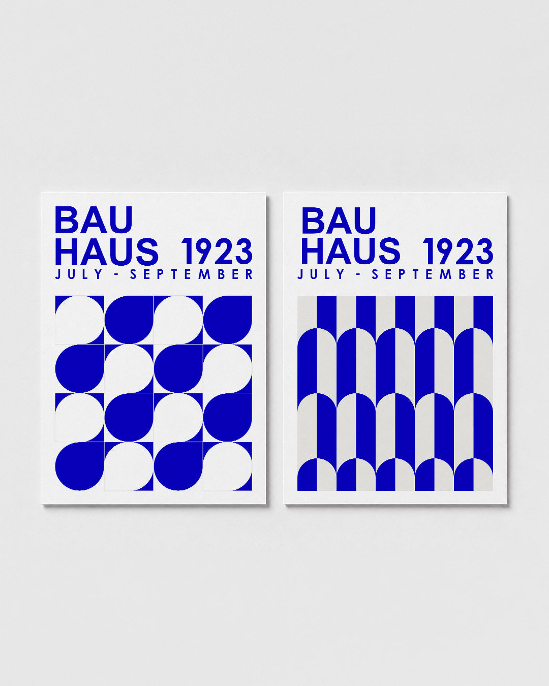 Vormen en vlakken Posterset