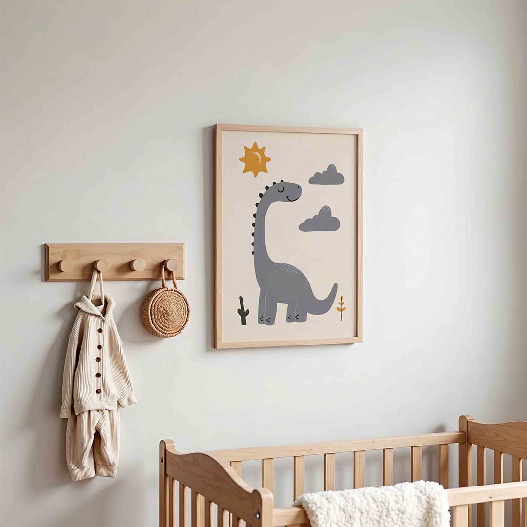 Dinosaurus en zon Poster