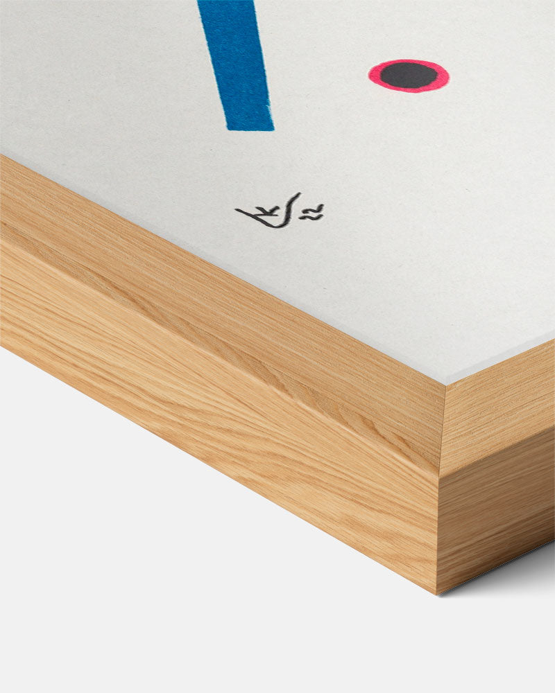 Vrolijke Abstracte Kleurenmix Poster