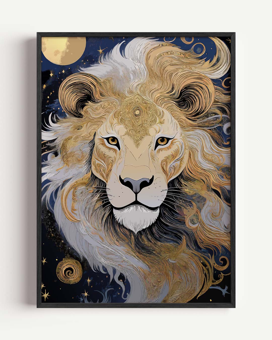 Majestueuze Leeuwenposter