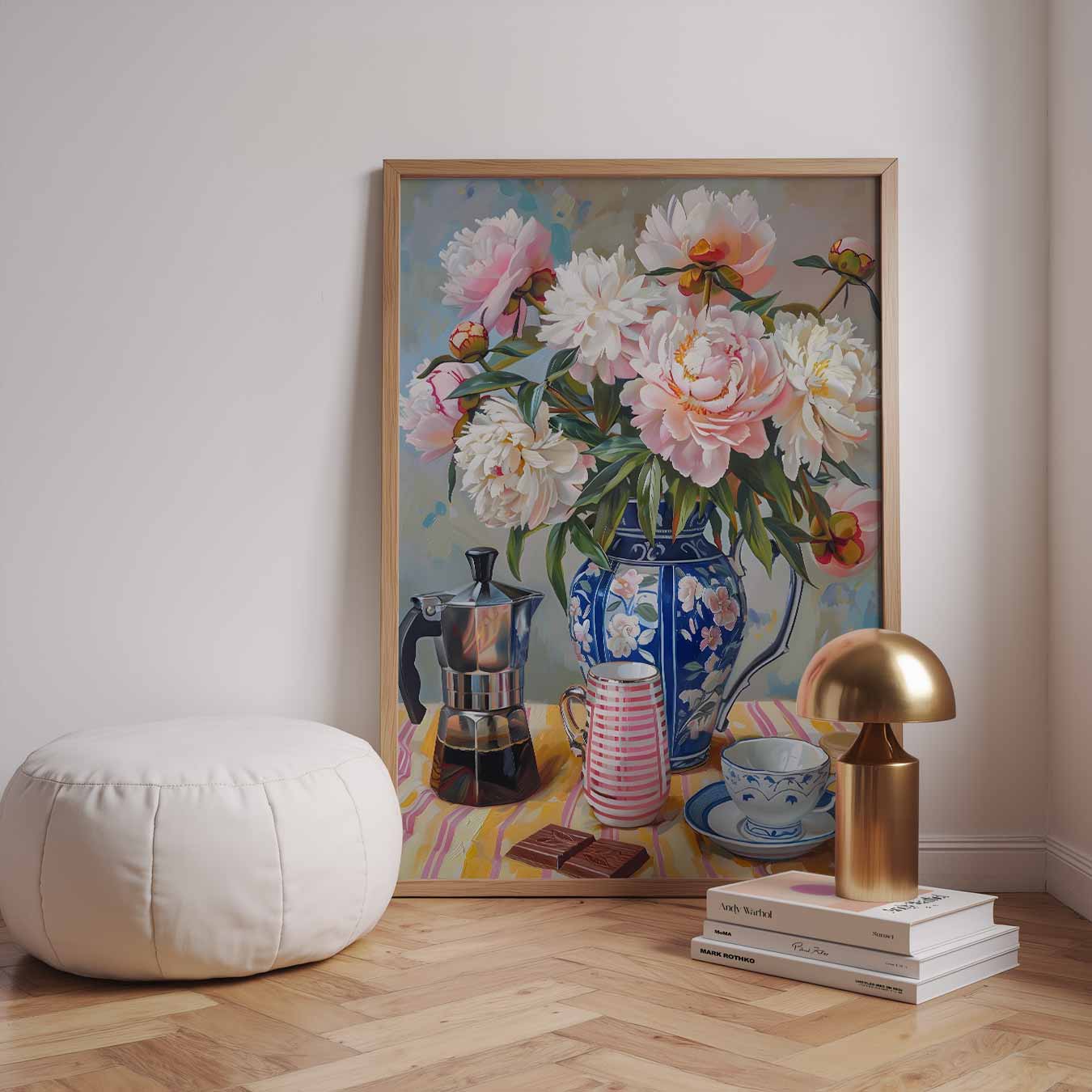Romantische Bloemenpracht Poster