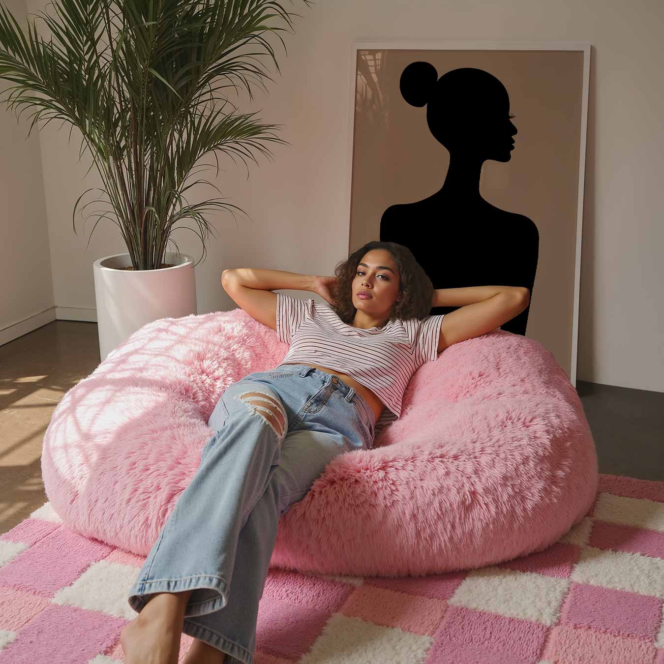 Stijlvolle Silhouet Poster