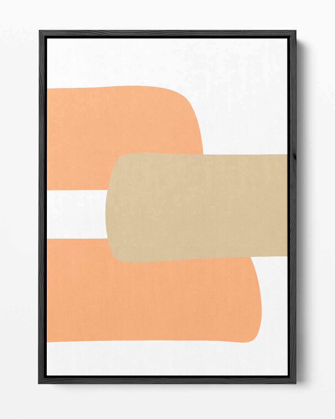 Zonnige Abstractie Kunstwerk-canvas-dibond-plexiglas-wanddecoratie-WallArtistic