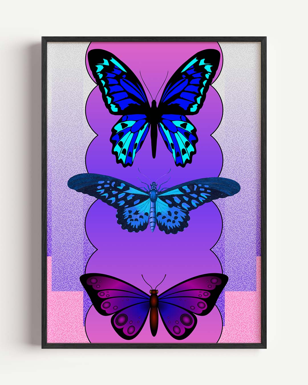 Vlinders in Kleur Poster