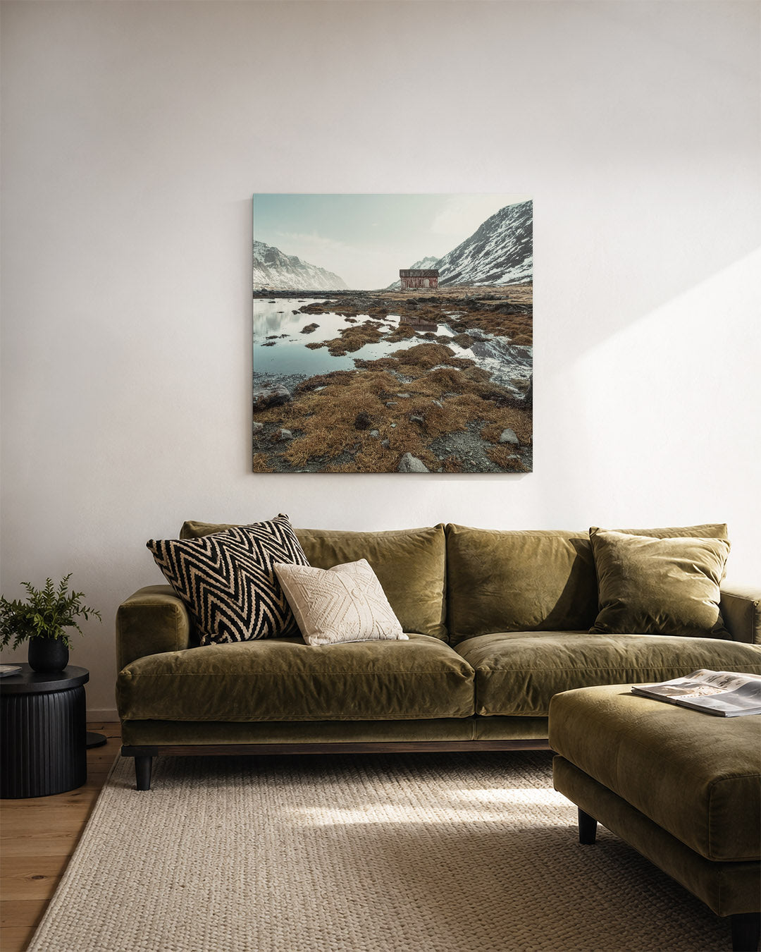 Berglandschap Kunstwerk