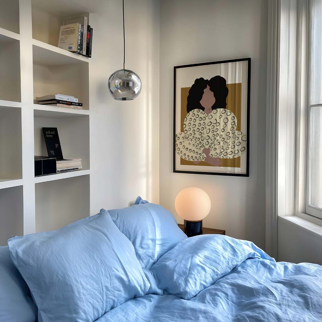 Eigentijdse Elegantie Vrouwelijke Poster-WallArtistic