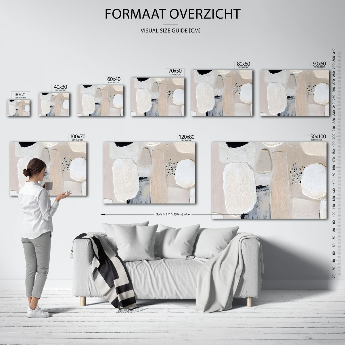 Abstracte vormen Poster