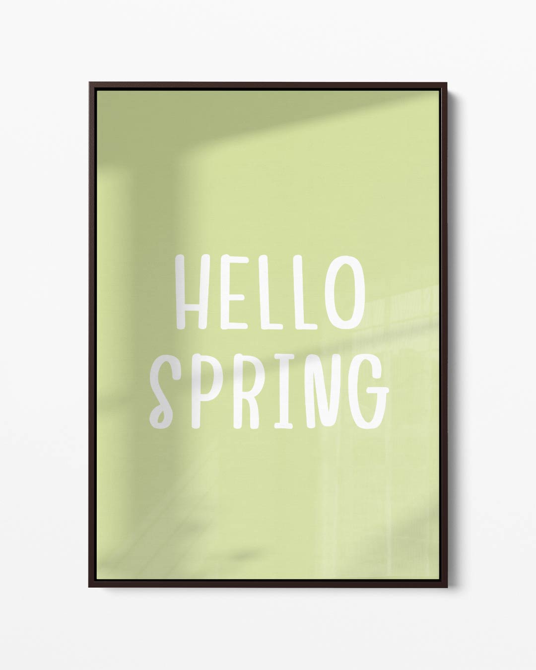 Vrolijke Lente Groet Kunstwerk-canvas-dibond-plexiglas-wanddecoratie-WallArtistic