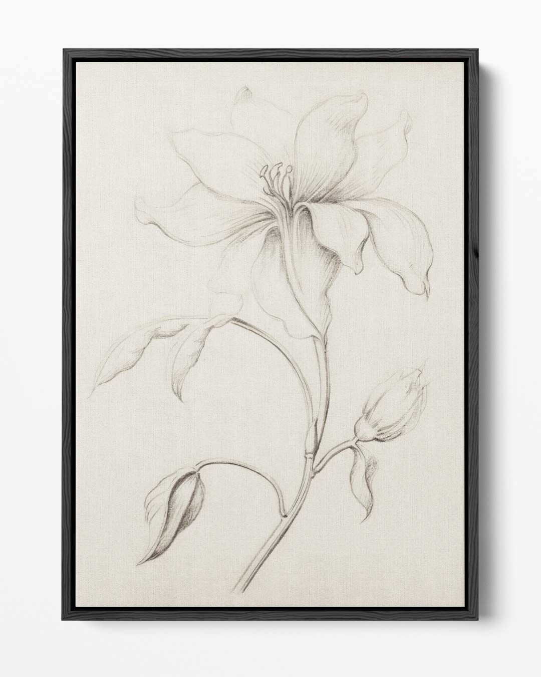 Subtiele Bloemenpracht Kunstwerk-canvas-dibond-plexiglas-wanddecoratie-WallArtistic