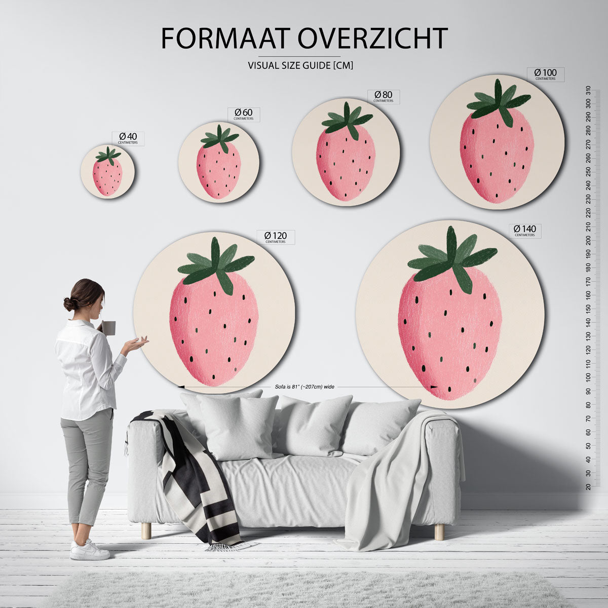 Aardbei Muurcirkel