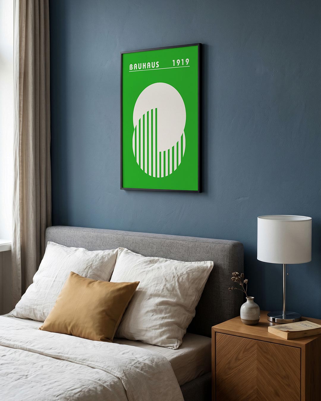 Cirkel en strepen Poster
