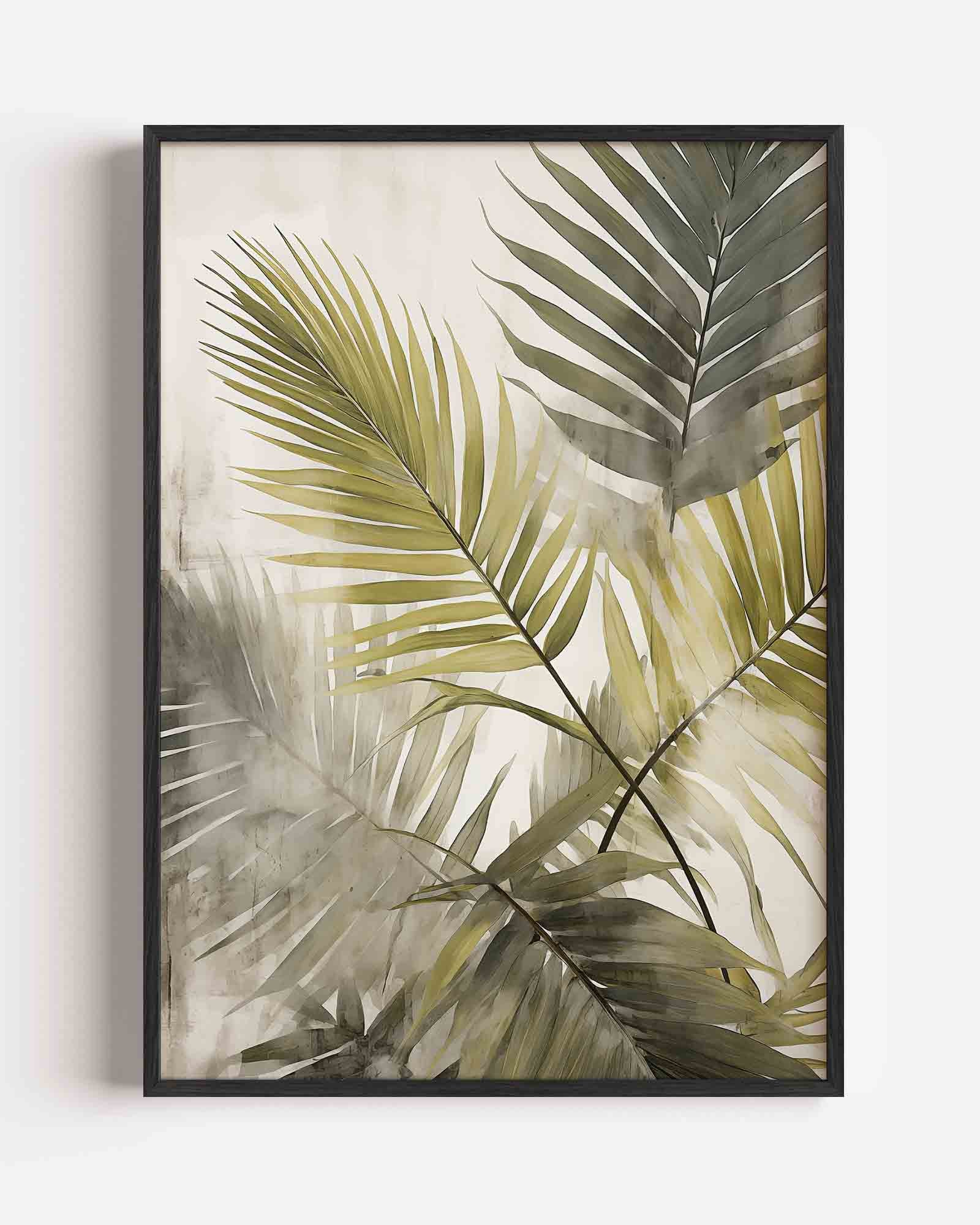 Groene bladeren Poster