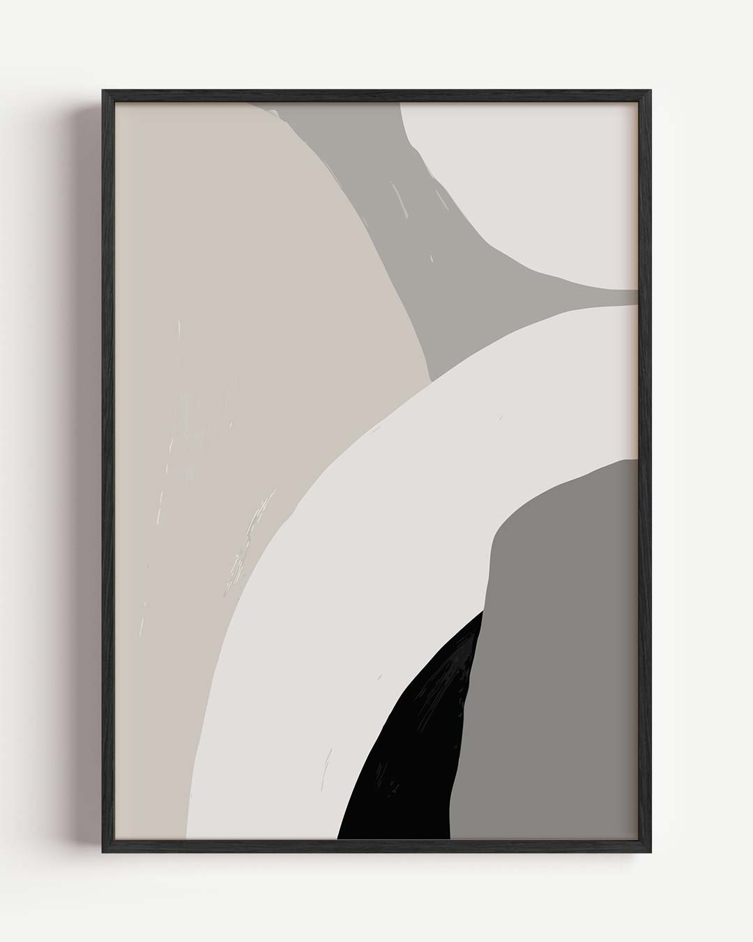 Minimalistische Abstracte Kleurcompositie Poster